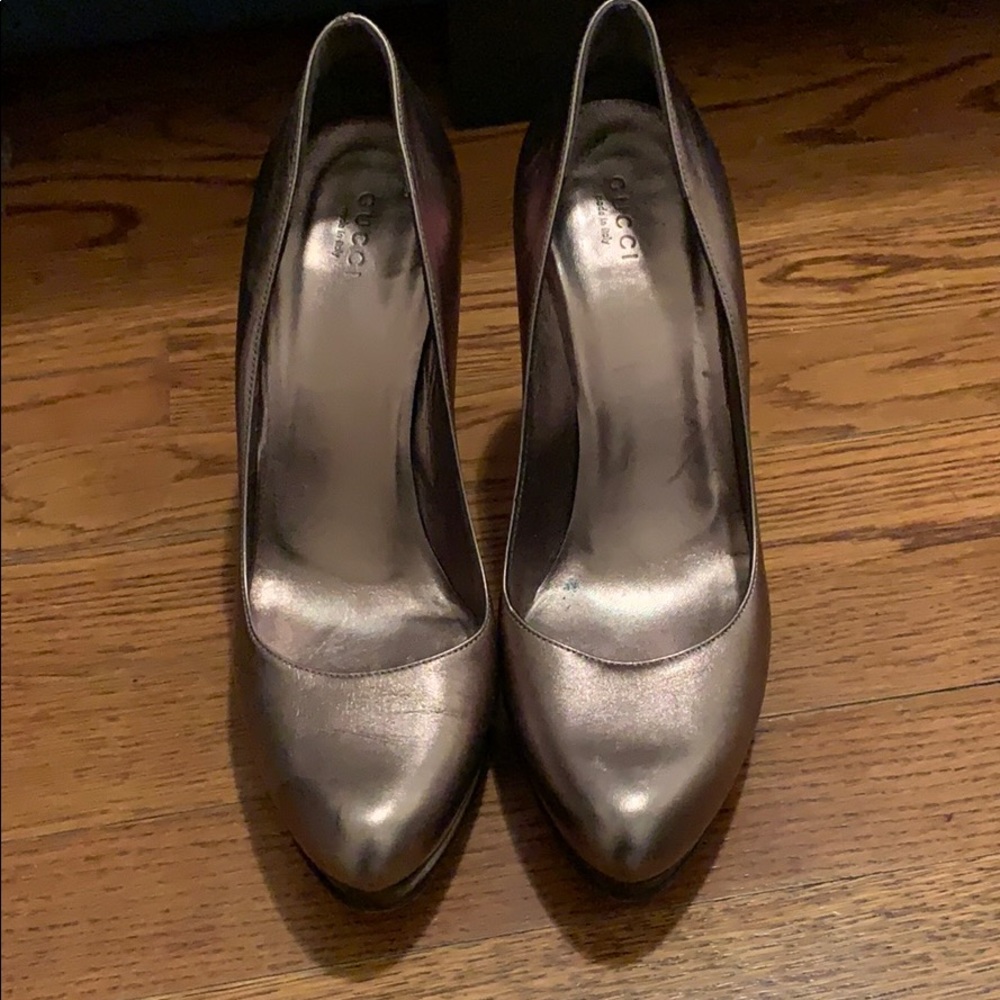 Gucci platform heel